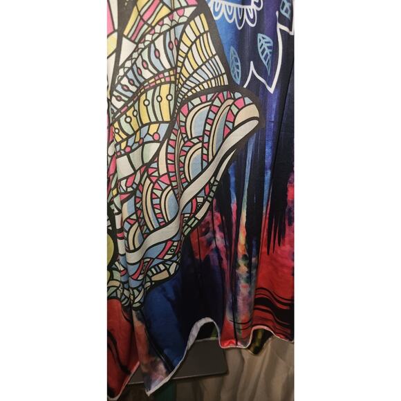 Bright Boho Scarf /Wrap - Picture 4 of 4